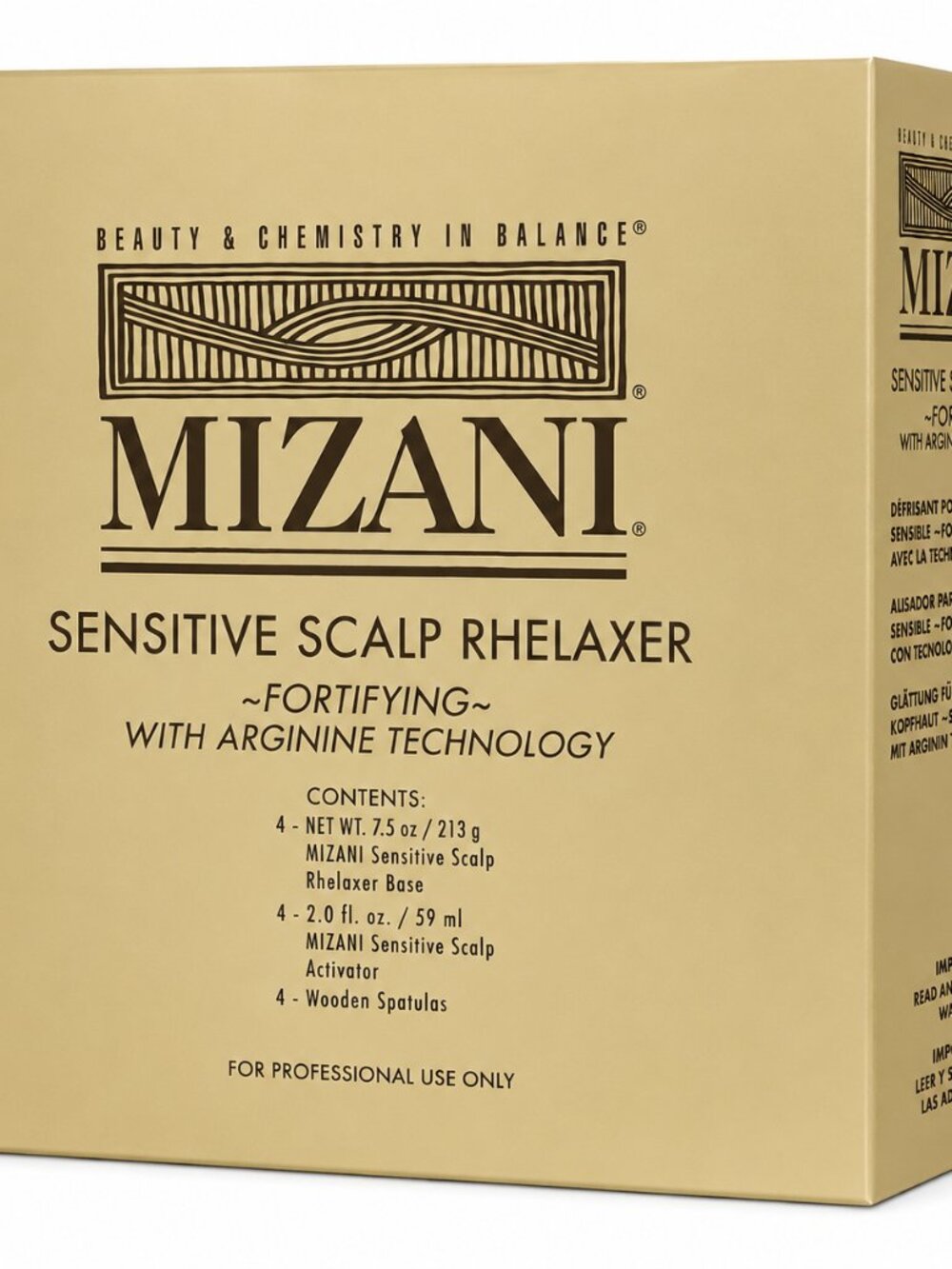 Mizani Sensitive Scalp Rhelaxer Fortifying Relaxer Kit – Arginine Technology